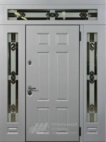 Дверь «Парадная дверь №346» c отделкой Массив дуба